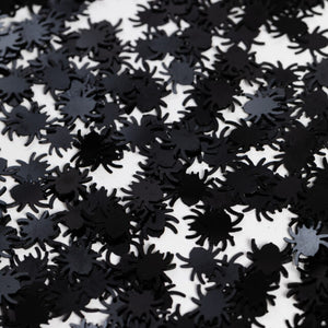 TABLE CONFETTI BLACK SPIDERS – 14 GRAMS