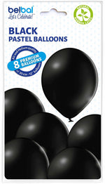 Ladda upp bild till gallerivisning, 30cm Balloon pastel, black (1 pkt / 8 pc.)
