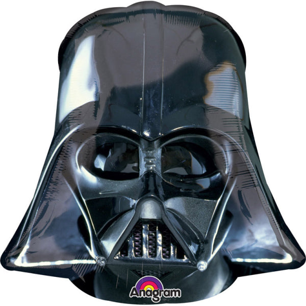 SuperShape Darth Vader Helmet Foil Balloon P38 Packaged 63 x63 cm