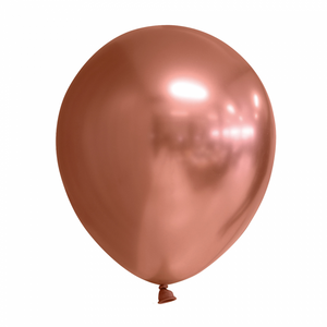 Chrome / Mirror balloons, 30'' - copper