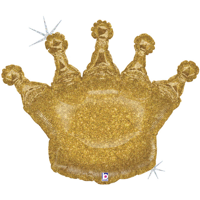 Folieballong - Glittering Crown