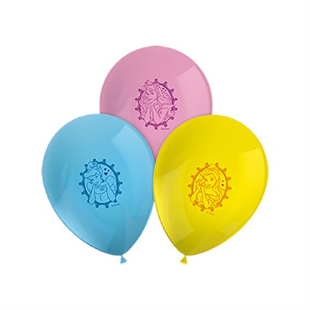 Prinsessor Latexballonger 8pack