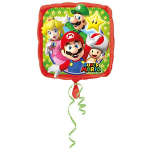 FOIL BALLOON SUPER MARIO 43 CM