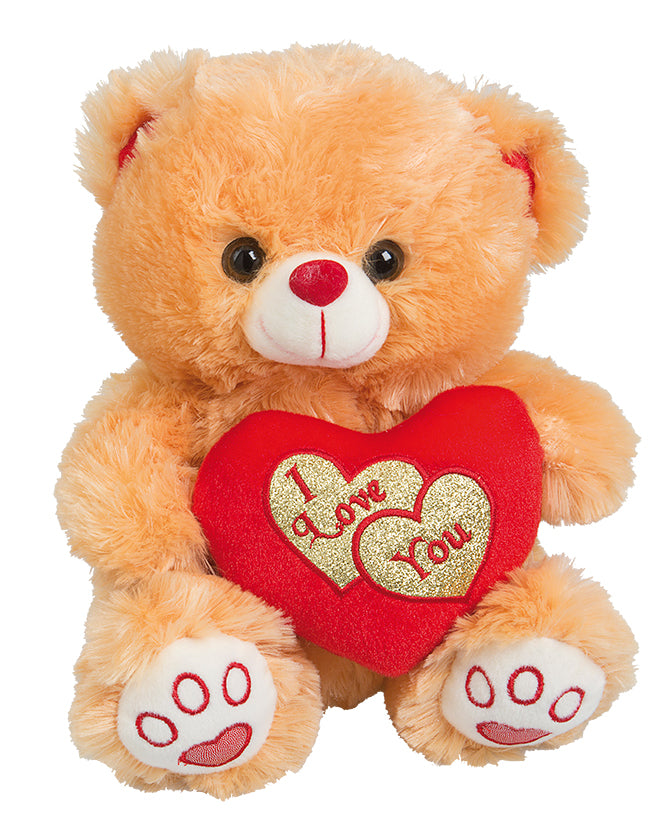 PLUSH TEDDY "I LOVE YOU"