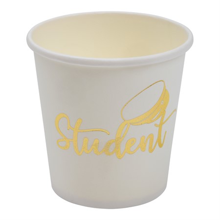 PAPER CUP STUDENT GOLD 8-P