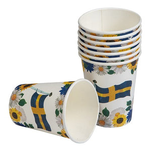 PAPER CUPS FLOWER 8-P