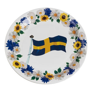 PAPER PLATE FLOWERS 18 CM 8-P
