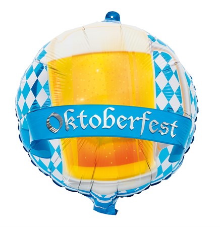 FOIL BALLOON ROUND OKTOBERFEST