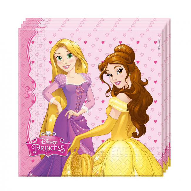 Prinsessor Servetter 20pack