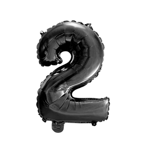 Foilballoon No. 2, 16" - black