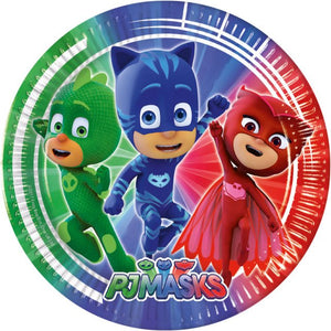 8 PAPER PLATES LARGE 23CM – PJ MASKS