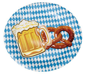 OKTOBERFEST PAPER PLATE 10-P
