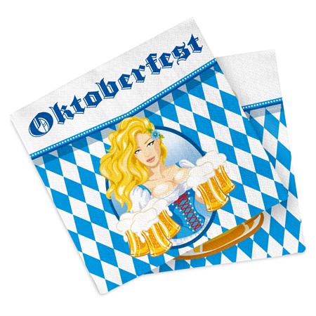 OKTOBERFEST NAPKINS 20- P