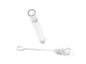 Soap bubbles Heart, white (1 pkt / 48 pc.)