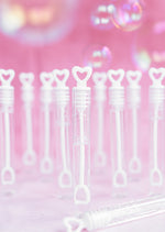 Ladda upp bild till gallerivisning, Soap bubbles Heart, white (1 pkt / 48 pc.)

