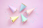 Ladda upp bild till gallerivisning, Party hats Yummy, mix, 16cm (1 pkt / 6 pc.)
