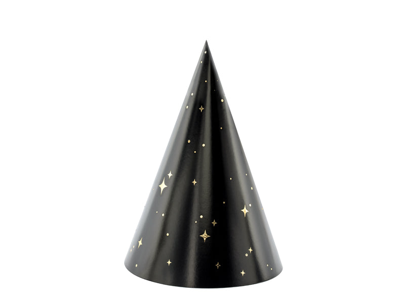 Party hats Happy New Year , 16cm (1 pkt / 6 pc.)