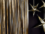 Ladda upp bild till gallerivisning, Party curtain, gold metallic, 90x250cm
