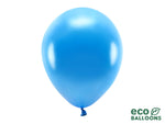 Ladda upp bild till gallerivisning, Eco Balloons 30cm metallic, blue (1 pkt / 10 pc.)
