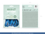 Ladda upp bild till gallerivisning, Eco Balloons 30cm metallic, blue (1 pkt / 10 pc.)
