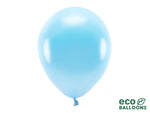 Ladda upp bild till gallerivisning, Eco Balloons 30cm metallic, light blue (1 pkt / 10 pc.)
