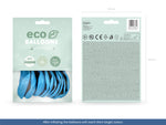 Ladda upp bild till gallerivisning, Eco Balloons 30cm metallic, light blue (1 pkt / 10 pc.)
