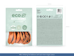 Ladda upp bild till gallerivisning, Eco Balloons 30cm metallic, orange (1 pkt / 10 pc.)
