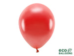 Ladda upp bild till gallerivisning, Eco Balloons 30cm metallic, red (1 pkt / 10 pc.)
