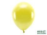 Ladda upp bild till gallerivisning, Eco Balloons 30cm metallic, yellow (1 pkt / 10 pc.)
