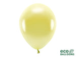 Ladda upp bild till gallerivisning, Eco Balloons 30cm metallic, light yellow (1 pkt / 10 pc.)
