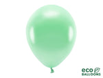 Ladda upp bild till gallerivisning, Eco Balloons 30cm metallic, mint (1 pkt / 10 pc.)
