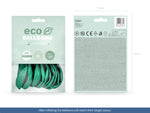 Ladda upp bild till gallerivisning, Eco Balloons 30cm metallic, dark mint (1 pkt / 10 pc.)
