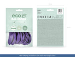 Ladda upp bild till gallerivisning, Eco Balloons 30cm pastel, lavender (1 pkt / 10 pc.)
