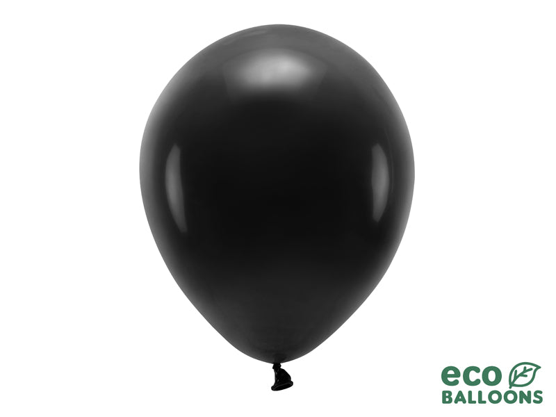 30cm Balloon pastel, black (1 pkt / 8 pc.)