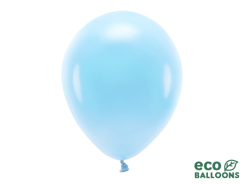 Eco Balloons 30cm pastel, sky-blue (1 pkt / 10 pc.)