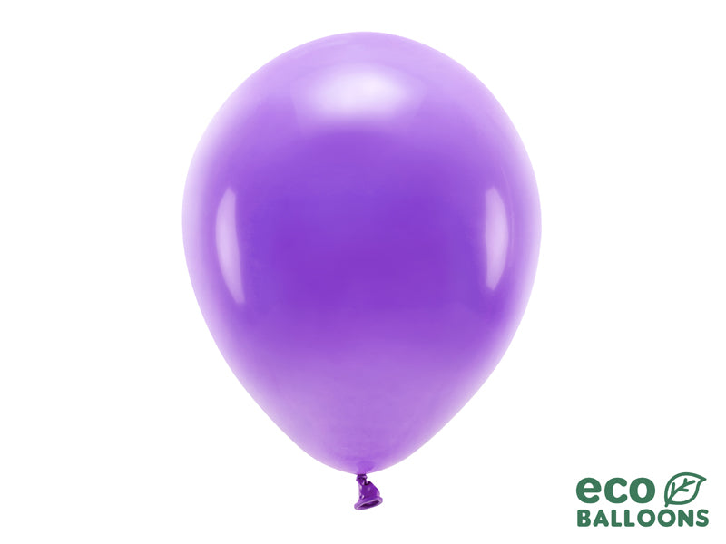 Eco Balloons 30cm pastel, violet (1 pkt / 10 pc.)