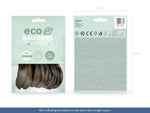 Ladda upp bild till gallerivisning, Eco Balloons 30cm pastel, brown (1 pkt / 10 pc.)
