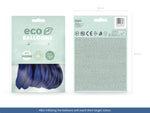 Ladda upp bild till gallerivisning, Eco Balloons 30cm pastel, navy blue (1 pkt / 10 pc.)
