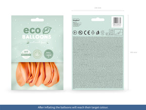 Eco Balloons 30cm pastel, peach (1 pkt / 10 pc.)