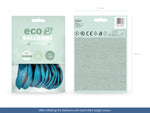 Ladda upp bild till gallerivisning, Eco Balloons 30cm pastel, turquoise (1 pkt / 10 pc.)
