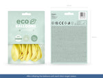 Ladda upp bild till gallerivisning, Eco Balloons 30cm pastel, light yellow (1 pkt / 10 pc.)
