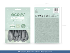 Eco Balloons 30cm pastel, grey (1 pkt / 10 pc.)