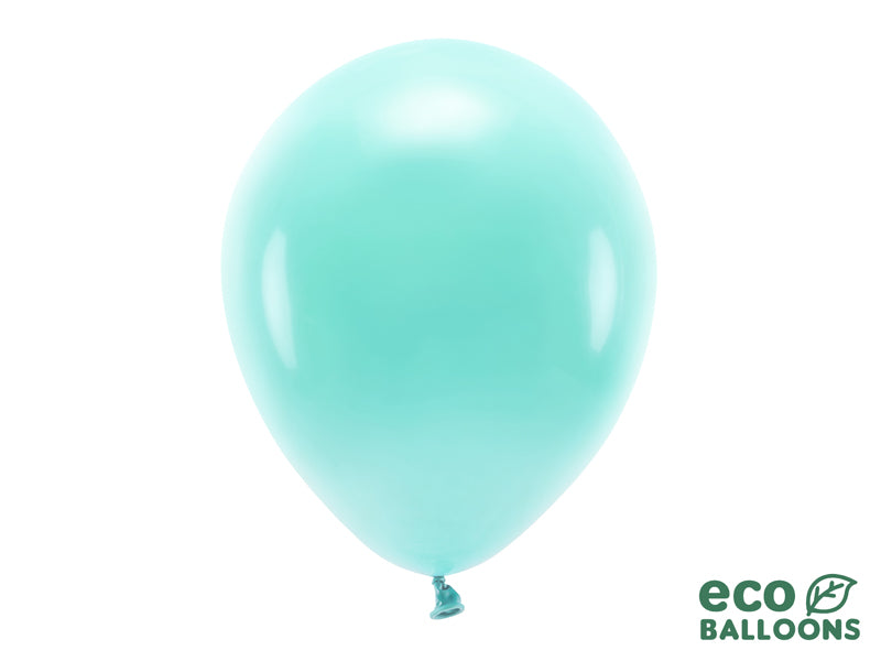 Eco Balloons 30cm pastel, dark mint (1 pkt / 10 pc.)