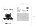 Ladda upp bild till gallerivisning, Foil Balloon Bat, 80x52cm

