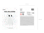 Ladda upp bild till gallerivisning, Foil balloon Ghost, 48x68cm
