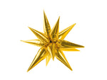 Ladda upp bild till gallerivisning, Foil balloon Star 3D, 70cm, gold
