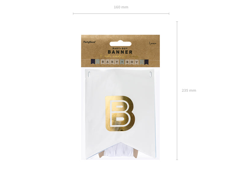 Banner Baby Boy, mix, 15 x 160 cm