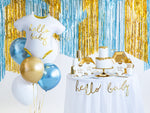 Ladda upp bild till gallerivisning, Banner Little Star - Hello Baby, gold, 18x70cm
