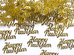 Ladda upp bild till gallerivisning, Confetti Happy New Year, gold, 4 x 2cm, 3g
