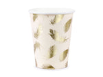 Ladda upp bild till gallerivisning, Paper cups Lovely Swan, 220ml (1 pkt / 6 pc.)
